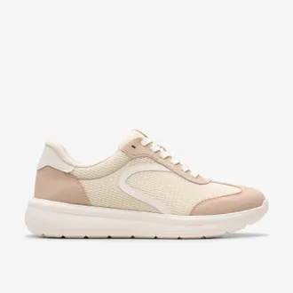 Clarks Ezrinn Lace Sand Combi