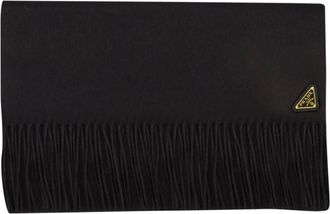 Prada Winter Scarves, female, Black, Size: ONE SIZE Winter Scarves