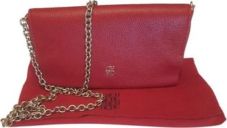 Carolina Herrera Red leather bag Size S