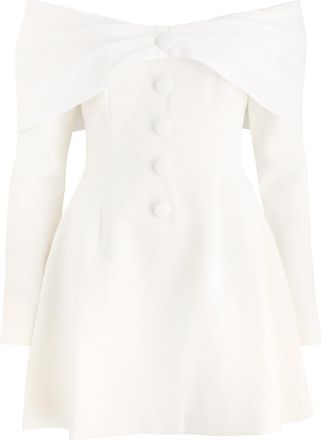 Odd Muse The Ultimate Muse Bow Mini Dress - White - XL (UK14)