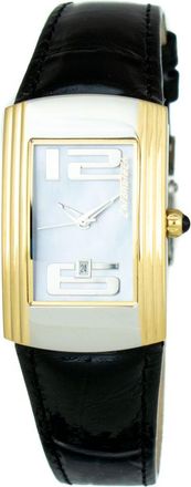 Chronotech Womens 7017l01ac Watch - Black Leather - One Size