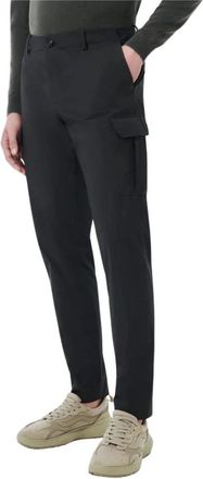 Roberto Ricci Design Cargo Broek Groenachtig Grijs Lichtgewicht - Heren - Chinos - Grijs - L - Broeken