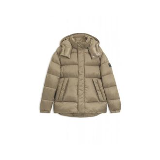 HUGO BOSS Jassen, Heren, Beige, L, Boss - Jassen > Winterjassen