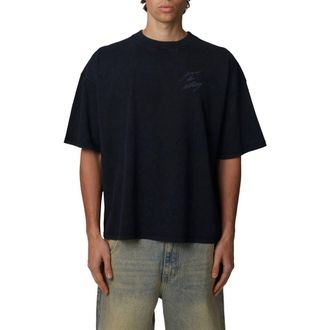 Good For Nothing Boxy-Fit Silhouette T-Shirt in Black at Nordstrom, Size Xx-Large Uk