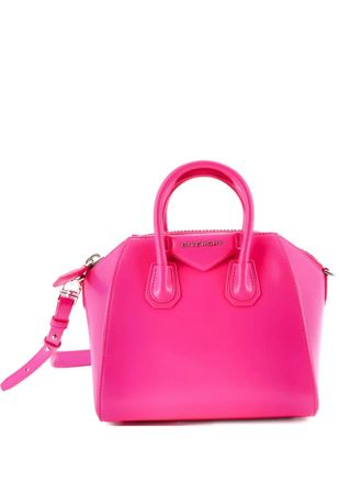 Givenchy Antigona Glazed leren mini-tas - Zwart