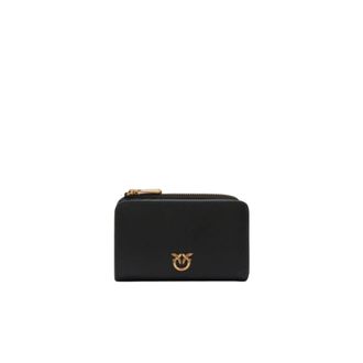 Pinko Wallets & Cardholders, female, Black, Size: ONE SIZE Multifunction Rectangular Wallet