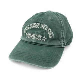 Golden Goose Journey Baseball Cap - unisex - Petten - Groen - ONE Size - Nylon - Accessoires