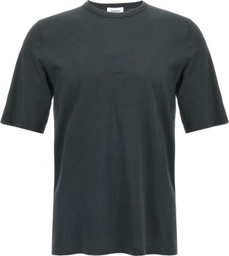 Saint Laurent Black Cotton Mens T-Shirt