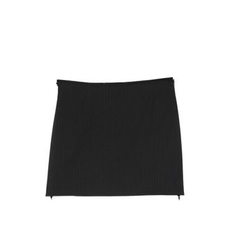 Paloma Wool Lumieti Pinstripe-pattern Zip-detail Mini Skirt