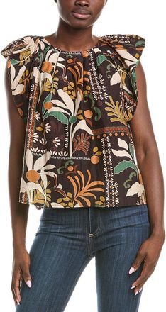 Velvet Silk-Blend Top