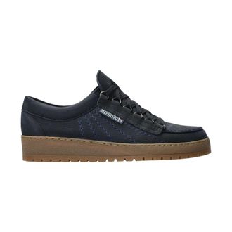 Mephisto Rainbow veterschoenen - Heren - Schoenen - Blauw - Maat: 46 1/2 EU Leer