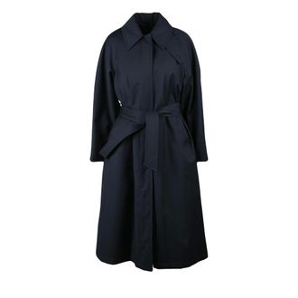 Palt&ograve; Dames, Mantels, Blauw, Maat: 2XS Wol
