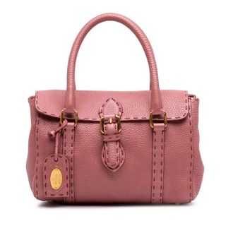 Fendi Pre-owned Fendi Mini Leather Selleria Linda Handbag Ladies BUA0U0ZC91FU4SWZ