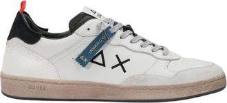 Sun 68 Urban Basket - Heren - Sneakers - Wit - 43 EU - Leer - Schoenen