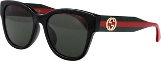 Gucci Zonnebril - Dames - Accessoires - Zwart - Maat: 56 MM