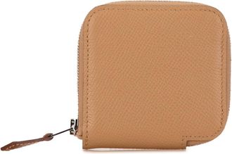 Hermès Etoupe Gray Grayish Epsom Leather Coin Purse/Coin Case (Pre-Owned)