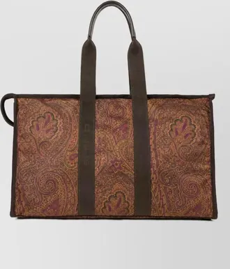 Etro paisley-print travel tote bag xl
