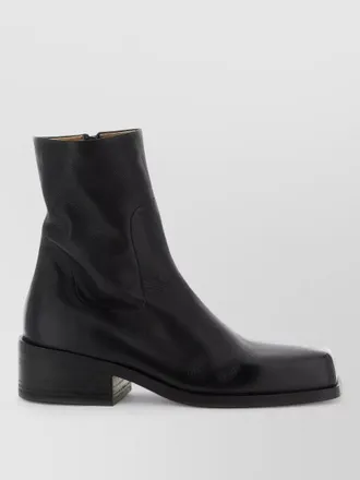 Mars&egrave;ll cassello ankle boots block heel square toe