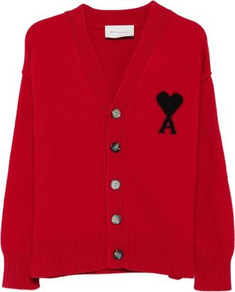 Ami Ami De Coeur Wool Cardigan