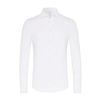 DeSoto Shirt - Heren - Overhemden - Wit - Maat: S Katoen