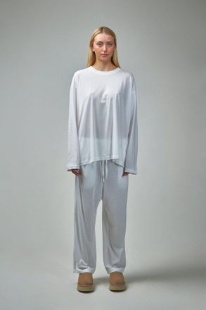 Sofie D'Hoore Long Sleeve C-Neck Pajama In Fine Jersey