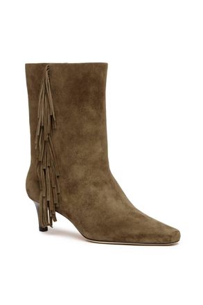 Paige Womens Aya Boots In Dark Olive