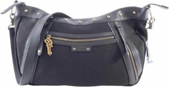 Burberry Pre-owned Fabric handbags - Dames - Vintage Schoudertas - Zwart - ONE Size - Leer - Vintage