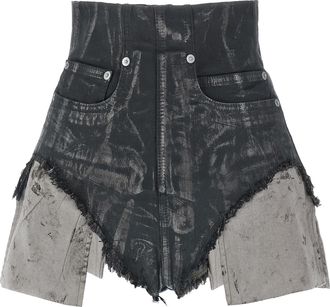 Rick Owens Womens Dirt Cutoffs Shorts
