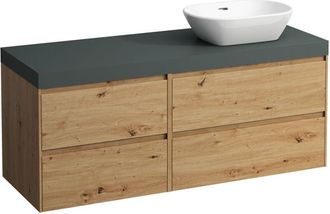 Laufen Laufen - Lani Encimera De Lavabo Gris Tr&aacute;fico Incl. Mueble Bajo, 1