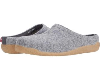 Sanita Womens Sanita Lodge Slippers Slate Wool Waterproof Closed Toe Slide ZAP1352