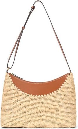Staud Rowey Shoulder Bag in Natural/tan at Nordstrom