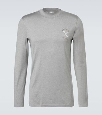 Brunello Cucinelli Silk ski T-shirt