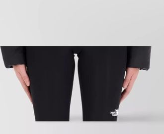 The North Face quilted jacket with high collar and pockets