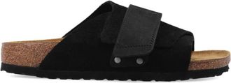 Birkenstock Kyoto Nubuck Sandalen - Dames - Sandalen - Zwart - 37 EU - Su&egrave;de - Schoenen