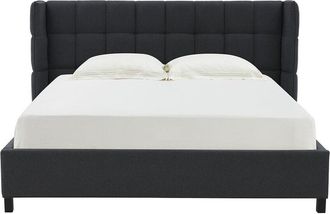 Safavieh Couture Emerson Grid Tufted Bed