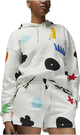 Nike Jordan (WMNS) Air Jordan Artist Series by Mia Lee Fleece Hoodie White DQ4606-133