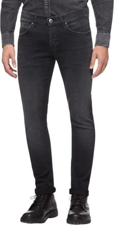 Dondup Skinny Jeans - Heren - Skinny Jeans - Zwart - W32 - Katoen - Jeans