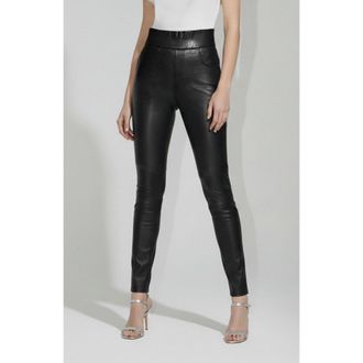 AS by DF Gigi Stretch Leather Leggings in Black at Nordstrom, Size X-Large