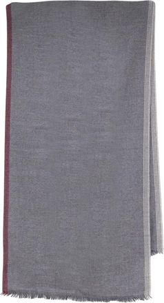 Brunello Cucinelli Sjaal met franjes - Heren - Wintersjaals - Veelkleurig - ONE Size - Wol - Accessoires