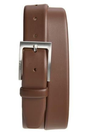 BOSS Barnabie Leather Belt in Medium Brown at Nordstrom Rack, Size 30
