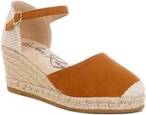 London Rag Anglong Espadrille Wedge Sandal in Tan at Nordstrom Rack, Size 9.5
