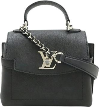 Louis Vuitton Pre-owned Vintage Schoudertas - Dames - Vintage Handtas - Zwart - ONE Size - Leer - Vintage
