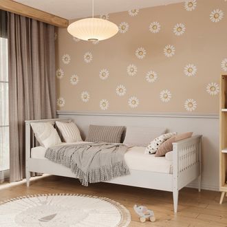 M&S Collection Cama 90x200 Con Somier Emilia Blanco