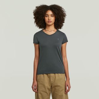 G-Star Eyben Slim V 2.0 T-Shirt - Donkerblauw - Dames