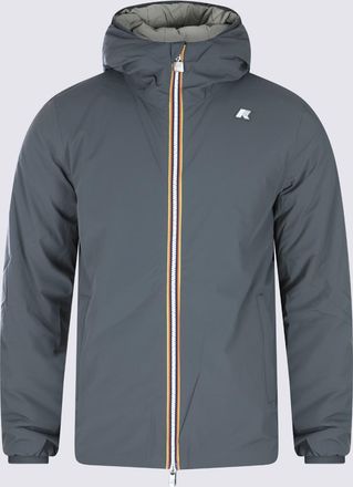 K-Way Grey Jack St Warm Double Casual Jacket