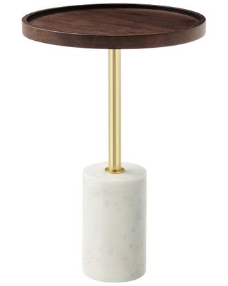 ModWay Amina Round Acacia Wood Side Table