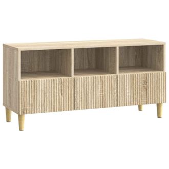 vidaXL Mueble De Tv Con Caj&oacute;n Roble Sonoma 102 X 34,5 X 50 Cm Vidaxl