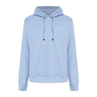 Etro Etro, Hoodies, male, Blue, Size: XL Hooded Sweatshirt