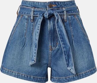 Veronica Beard Jaylen denim shorts
