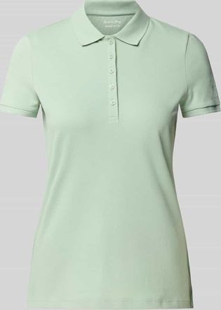 Christian Berg Poloshirt mit kurzer Knopfleiste in Lind, Gr&ouml;&szlig;e XXL